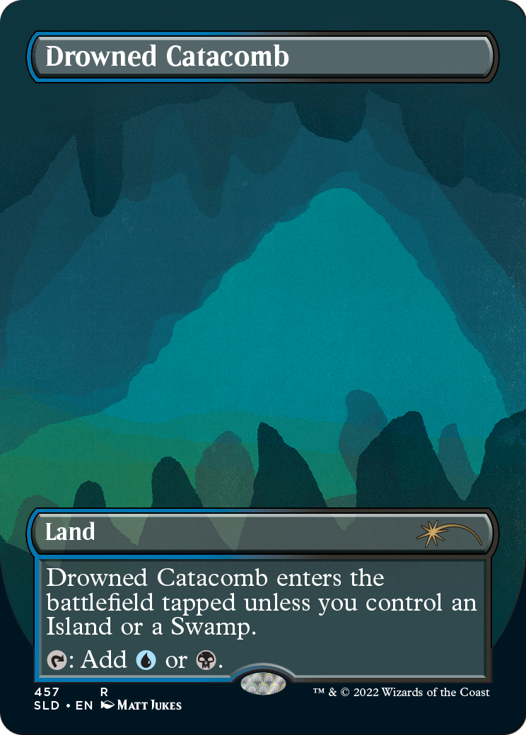Drowned Catacomb (SLD-457) - Secret Lair Drop (Borderless) Foil