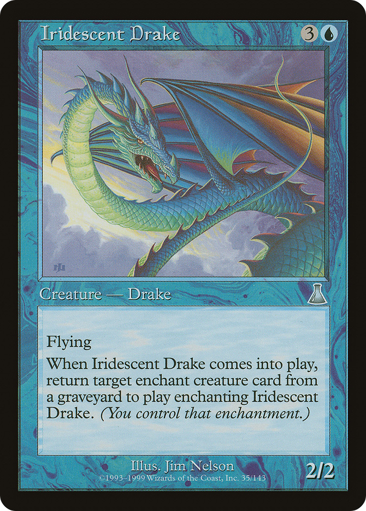 Iridescent Drake (UDS-035) - Urza's Destiny