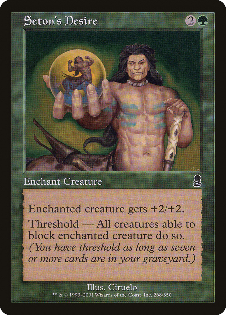 Seton's Desire (ODY-268) - Odyssey Foil