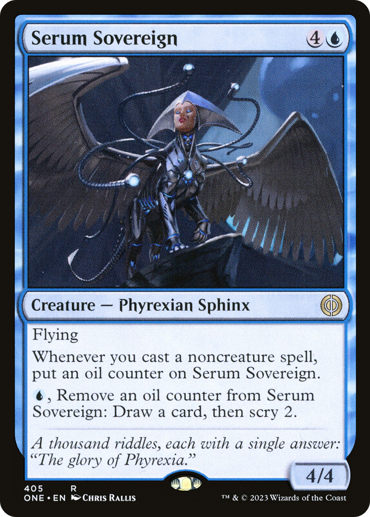 Serum Sovereign (ONE-405) - Phyrexia: All Will Be One Foil