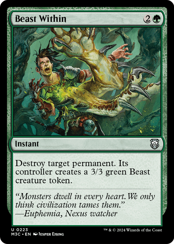 Beast Within (M3C-223) - Modern Horizons 3 Commander