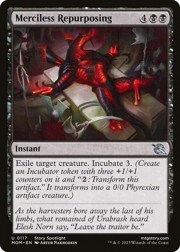Merciless Repurposing (MOM-117) - March of the Machine