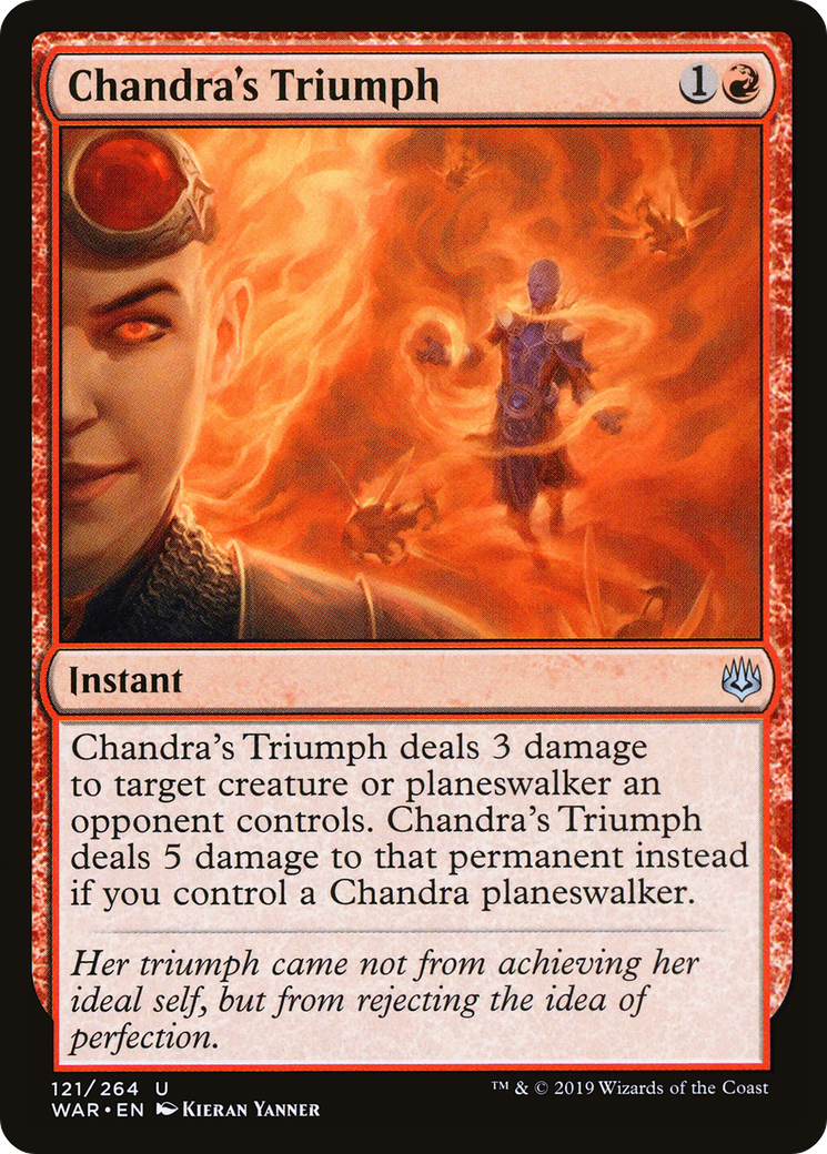 Chandra's Triumph (WAR-121) - War of the Spark