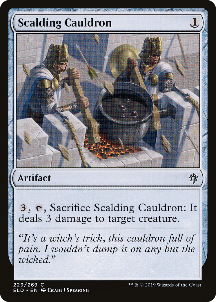 Scalding Cauldron (ELD-229) - Throne of Eldraine Foil