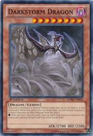Darkstorm Dragon (SDBE-EN008) - Structure Deck: Saga of Blue-Eyes White Dragon 1st Edition
