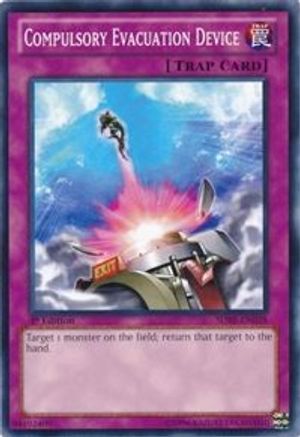 Compulsory Evacuation Device (SDBE-EN038) - Structure Deck: Saga of Blue-Eyes White Dragon 1st Edition