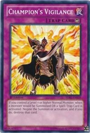 Champion's Vigilance (SDBE-EN039) - Structure Deck: Saga of Blue-Eyes White Dragon Unlimited