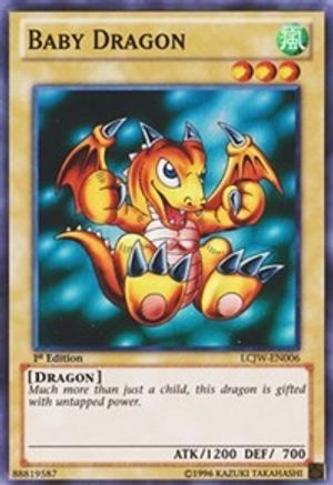 Baby Dragon (LCJW-EN006) - Legendary Collection 4: Joey's World 1st Edition