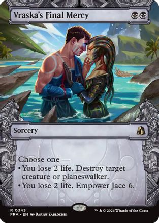 Vraska's Final Mercy (Showcase) (FRA-343) - Reality Fracture Foil