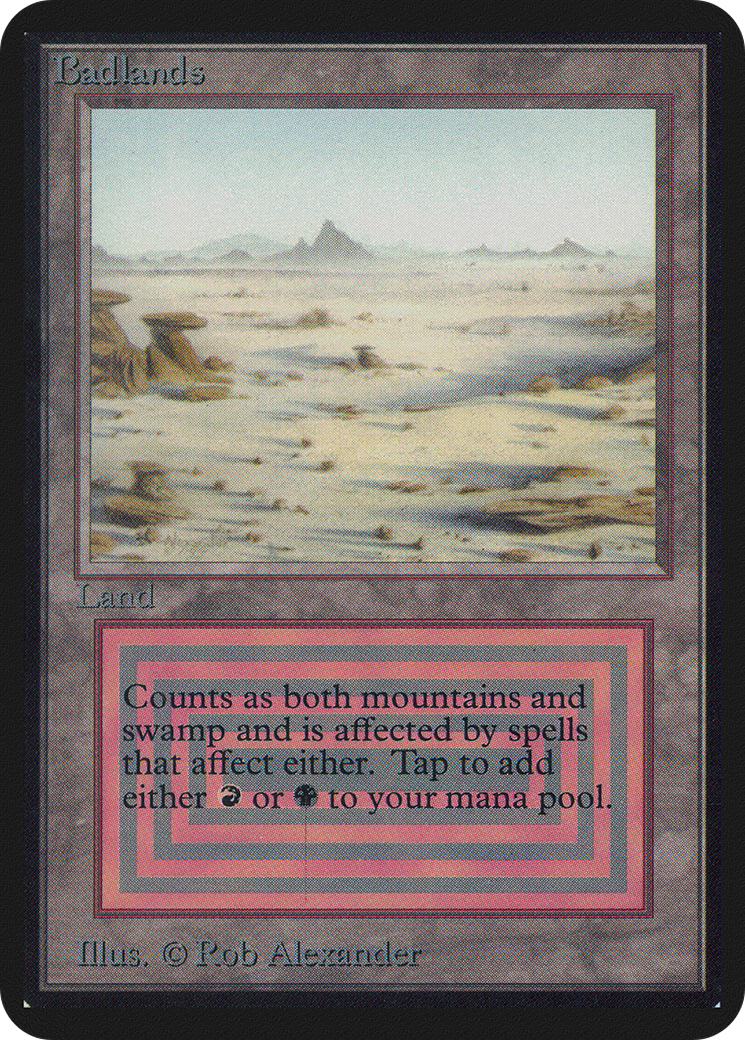 Badlands (LEA-) - Limited Edition Alpha