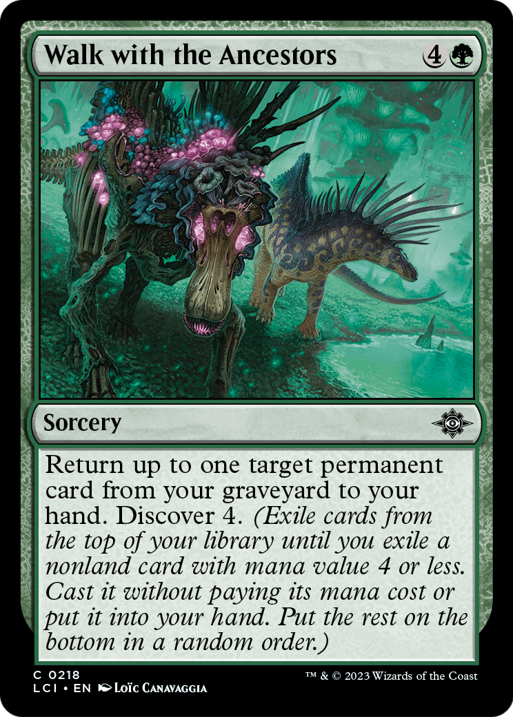 Walk with the Ancestors (LCI-218) - The Lost Caverns of Ixalan