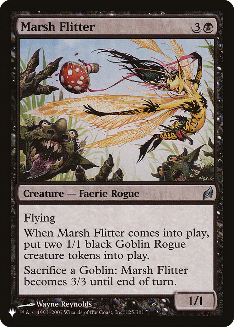 Marsh Flitter (LIST-125/301) - The List