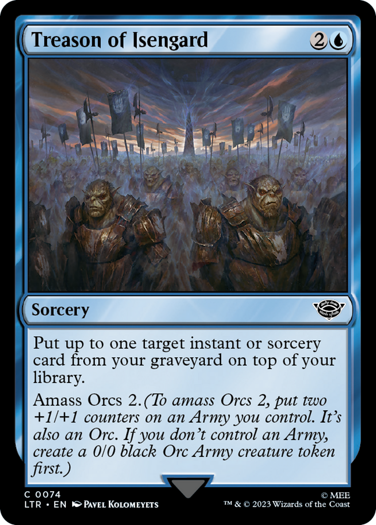 Treason of Isengard (LTR-074) - The Lord of the Rings: Tales of Middle-earth