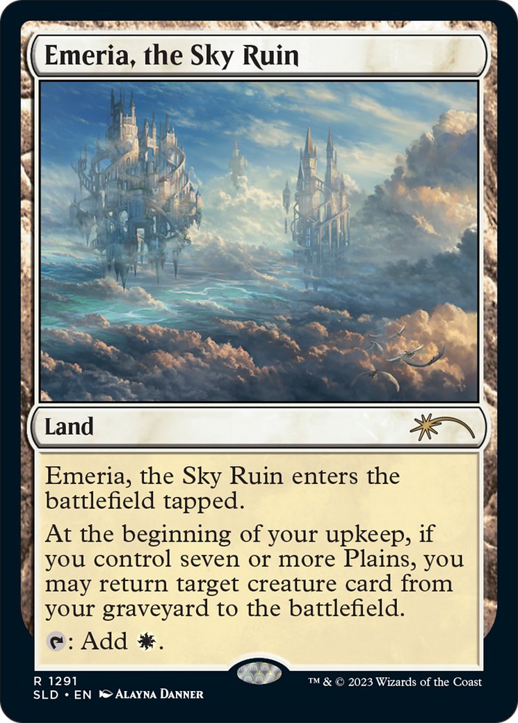 Emeria, the Sky Ruin (SLD-1291) - Secret Lair Drop Foil