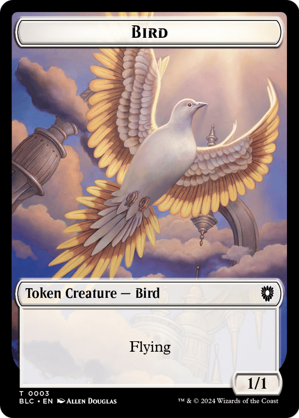 Bird (TBLC-003) - Bloomburrow Commander Tokens