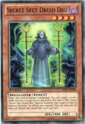 Secret Sect Druid Dru (SHSP-EN009) - Shadow Specters Unlimited