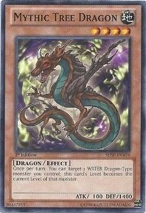 Mythic Tree Dragon (SHSP-EN010) - Shadow Specters 1st Edition