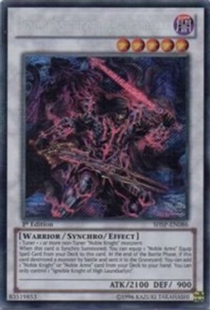 Ignoble Knight of High Laundsallyn (SHSP-EN086) - Shadow Specters 1st Edition