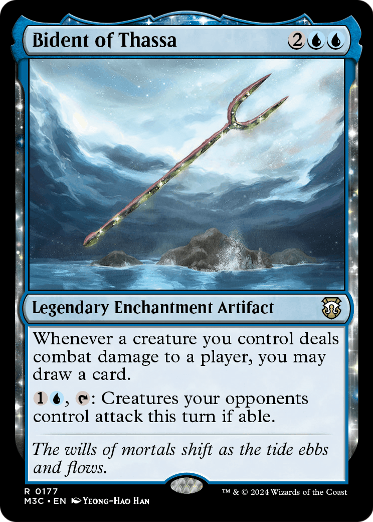 Bident of Thassa (M3C-177) - Modern Horizons 3 Commander