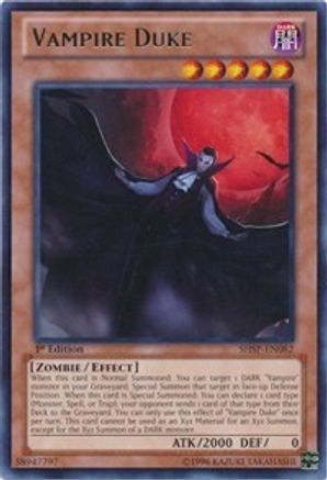 Vampire Duke (SHSP-EN082) - Shadow Specters 1st Edition