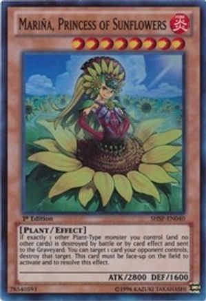 Mariña, Princess of Sunflowers (SHSP-EN040) - Shadow Specters Unlimited
