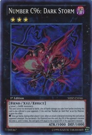 Number C96: Dark Storm (SHSP-EN046) - Shadow Specters 1st Edition