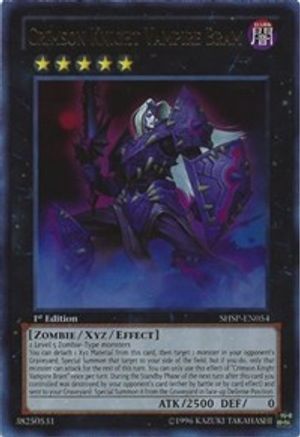 Crimson Knight Vampire Bram (SHSP-EN054) - Shadow Specters Unlimited