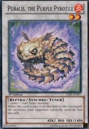 Puralis, the Purple Pyrotile (SHSP-EN057) - Shadow Specters 1st Edition