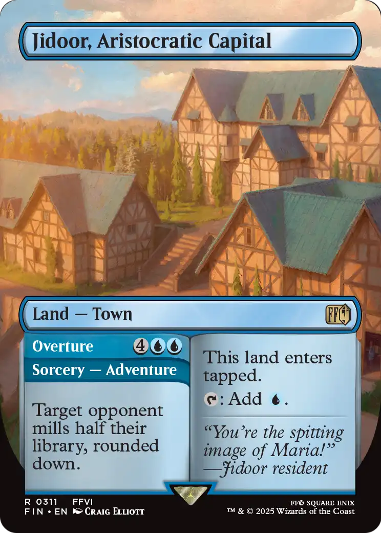 Jidoor, Aristocratic Capital (Borderless) (FIN-311) - FINAL FANTASY