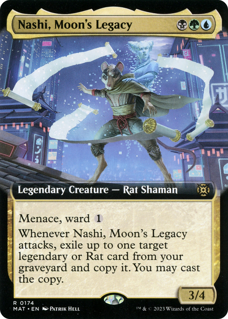 Nashi, Moon's Legacy (Extended Art) (MAT-174) - March of the Machine: The Aftermath: (Extended Art) Foil