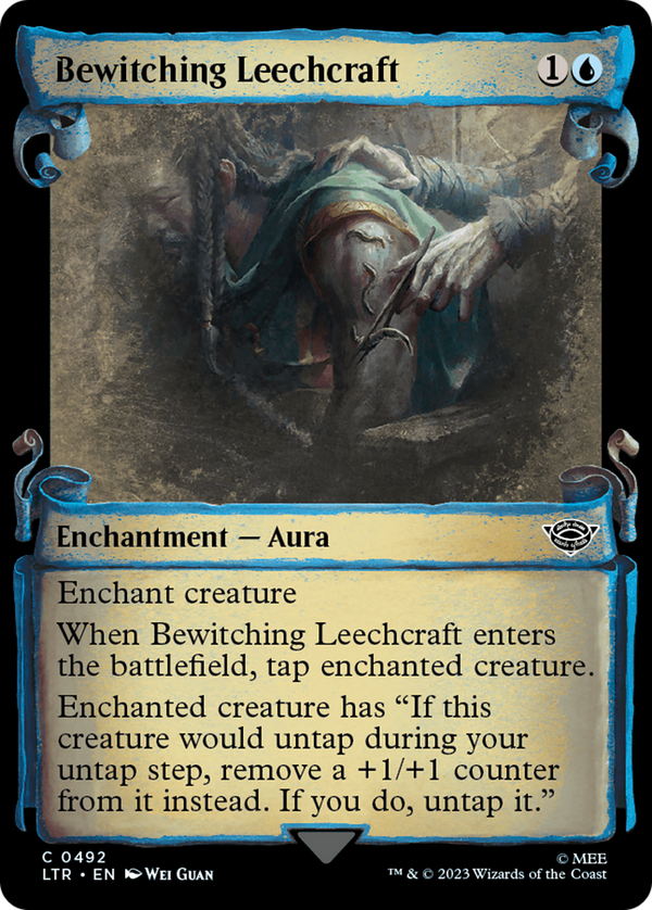 Bewitching Leechcraft (Showcase Scrolls) (LTR-492) - The Lord of the Rings: Tales of Middle-earth: (Showcase)