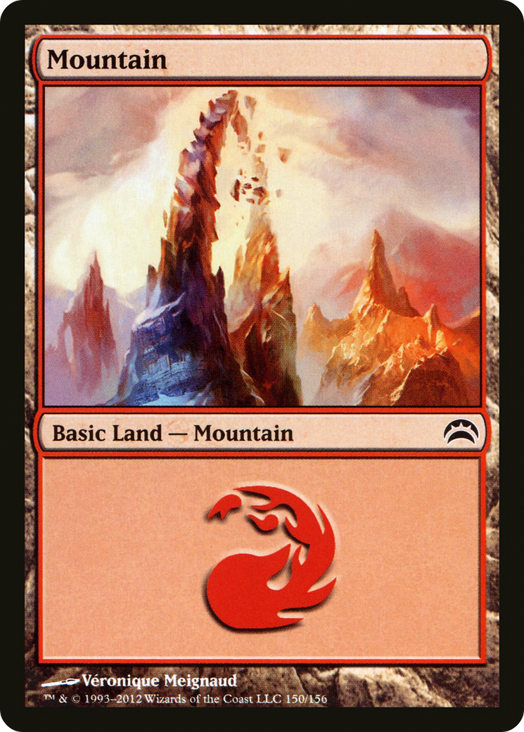 Mountain (150) (PC2-150) - Planechase 2012 Foil