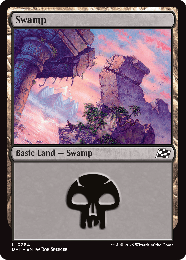 Swamp (0284) (DFT-284) - Aetherdrift Foil