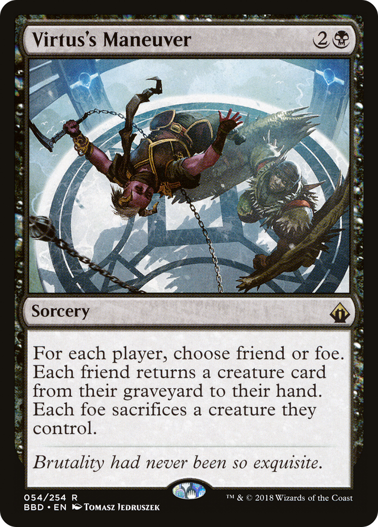 Virtus's Maneuver (BBD-054) - Battlebond Foil