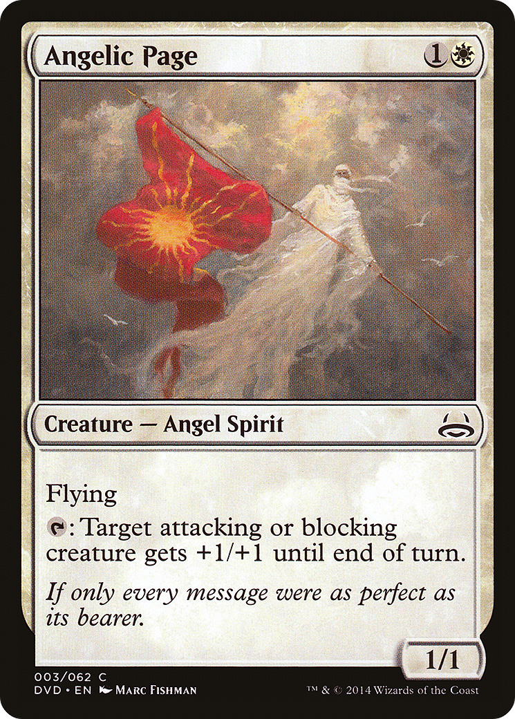 Angelic Page (DD3-003) - Duel Decks Anthology: Divine vs. Demonic