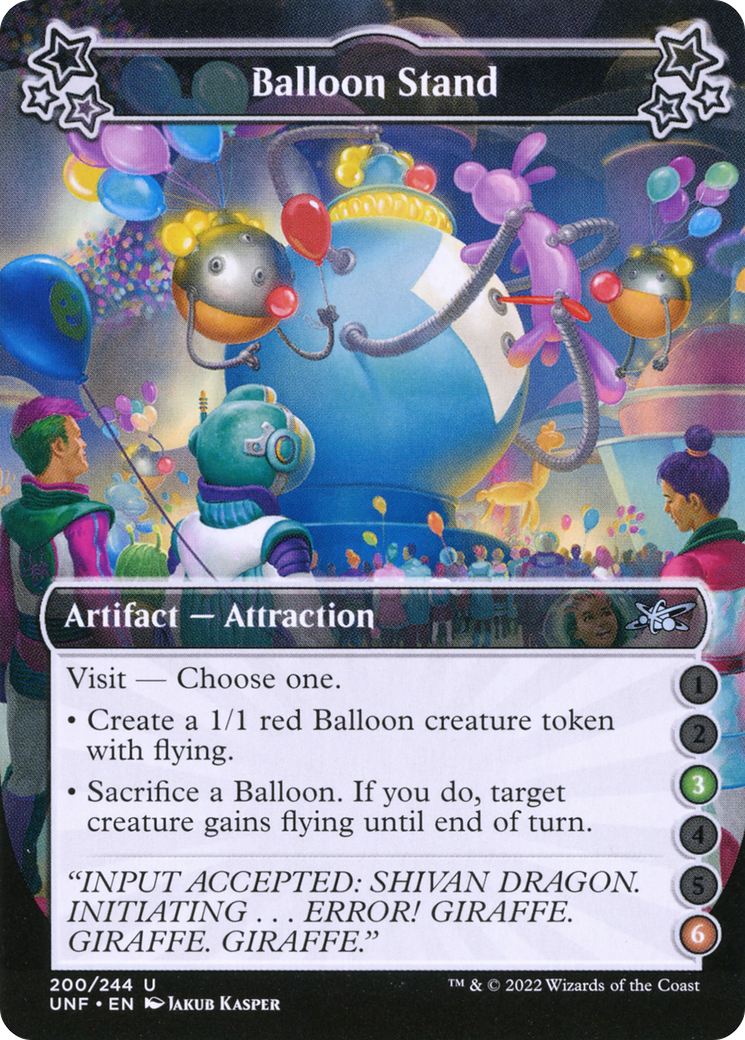 Balloon Stand (3-6) (UNF-200) - Unfinity