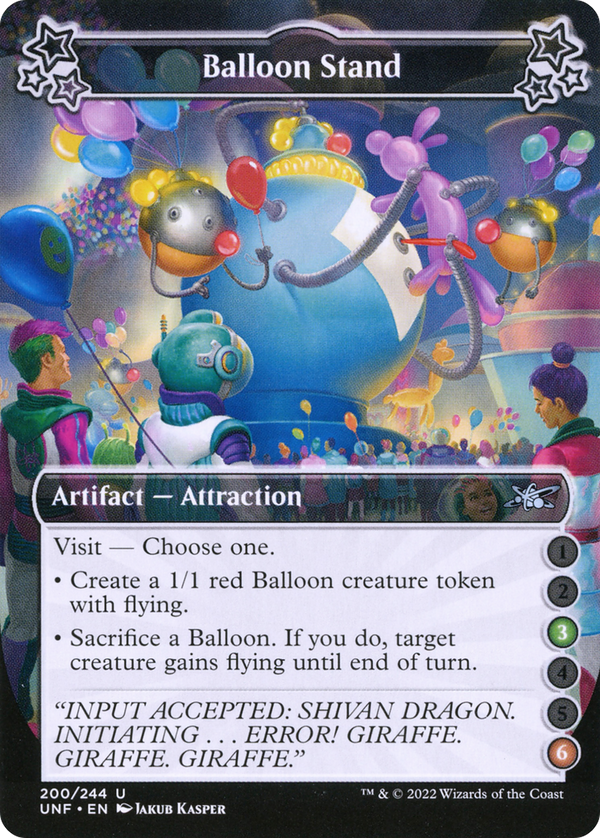 Balloon Stand (3-6) (UNF-200) - Unfinity