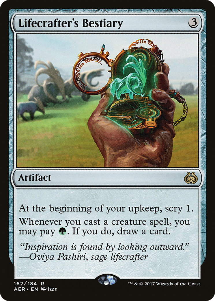 Lifecrafter's Bestiary (AER-162) - Aether Revolt Foil