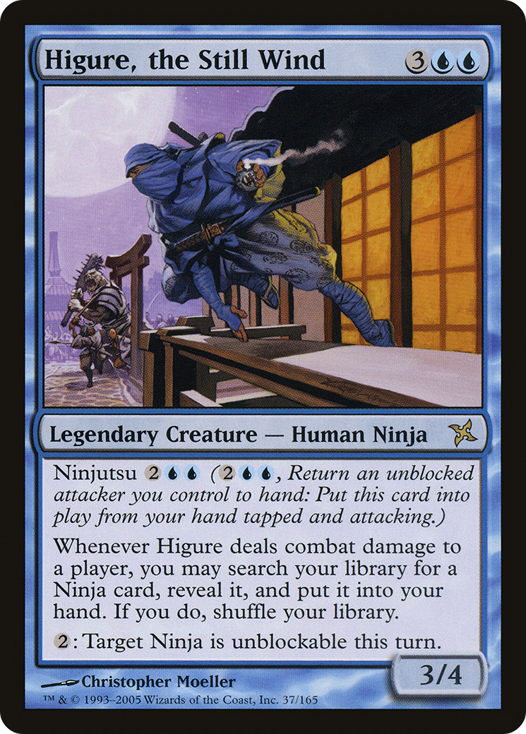 Higure, the Still Wind (BOK-037) - Betrayers of Kamigawa Foil