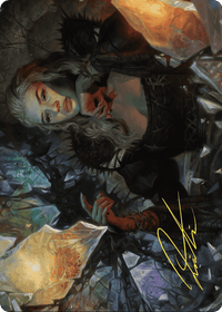 Prophetic Prism // Prophetic Prism (AWOE-045) - Wilds of Eldraine Art Series (Borderless)