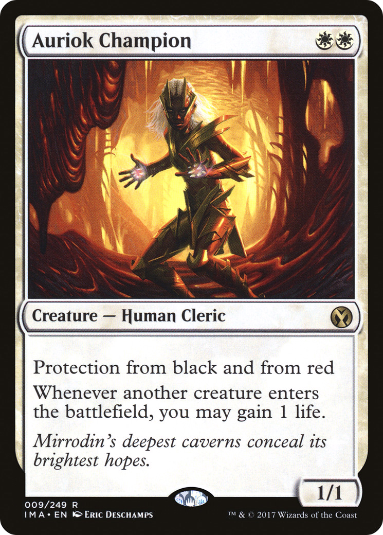 Auriok Champion (IMA-009) - Iconic Masters