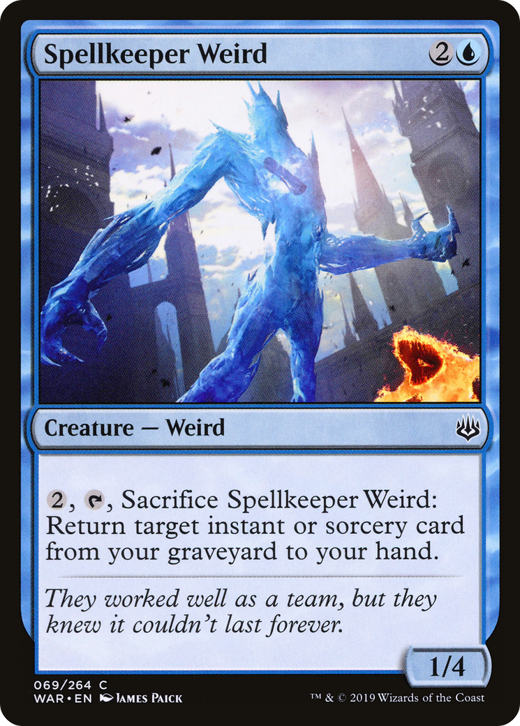 Spellkeeper Weird (WAR-069) - War of the Spark