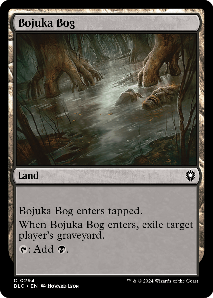 Bojuka Bog (BLC-294) - Bloomburrow Commander