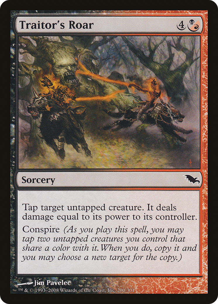Traitor's Roar (SHM-200) - Shadowmoor