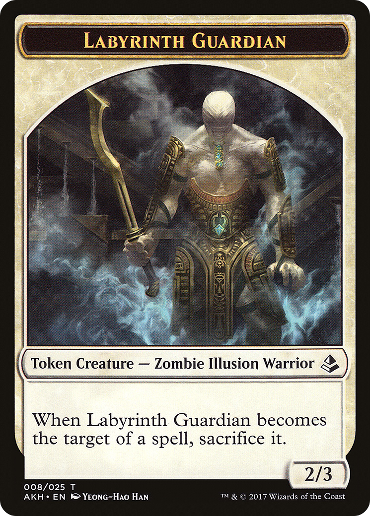 Labyrinth Guardian Token (AKH-008) - Amonkhet Tokens Foil