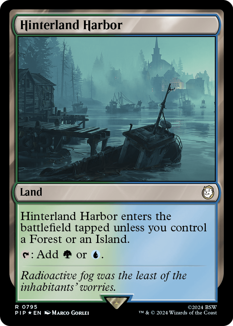 Hinterland Harbor (Surge Foil) (PIP-795) - Fallout Foil