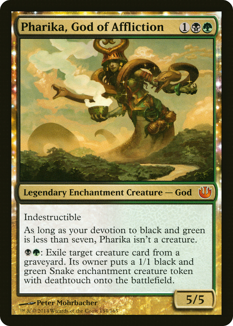 Pharika, God of Affliction (JOU-154) - Journey into Nyx: (enchantment) Foil