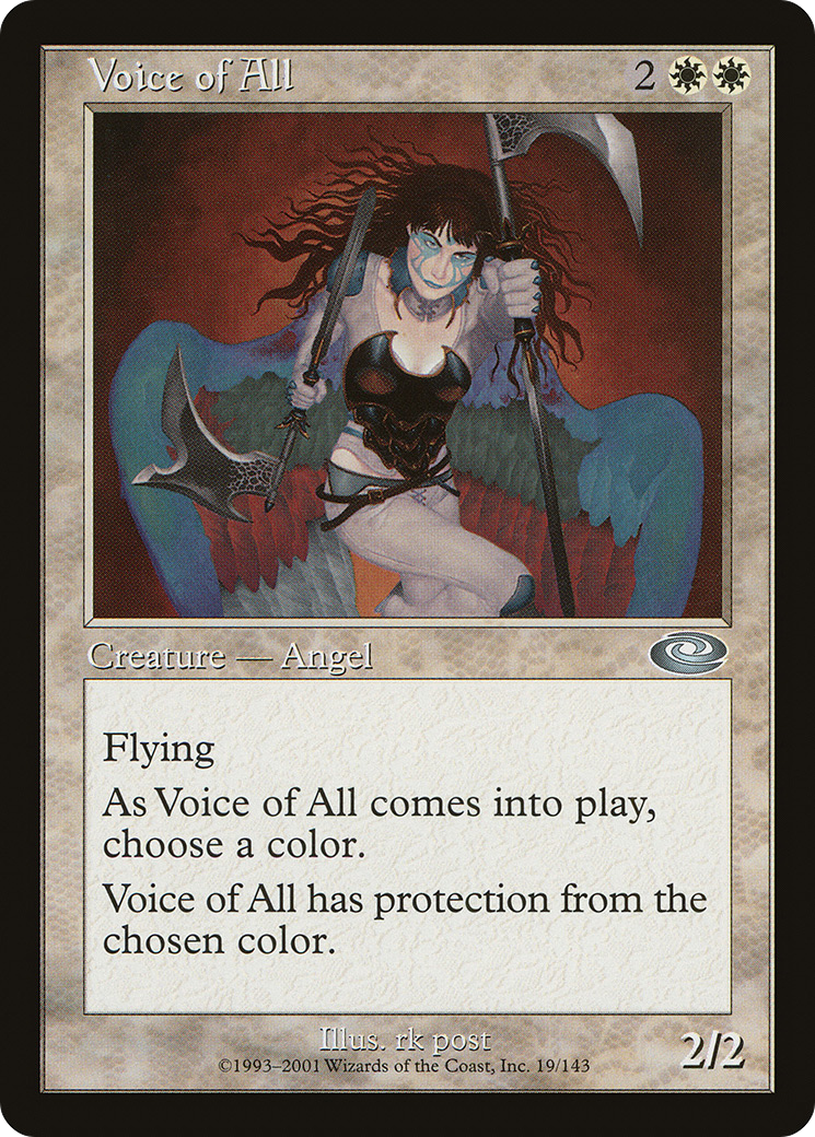 Voice of All (PLS-019) - Planeshift Foil