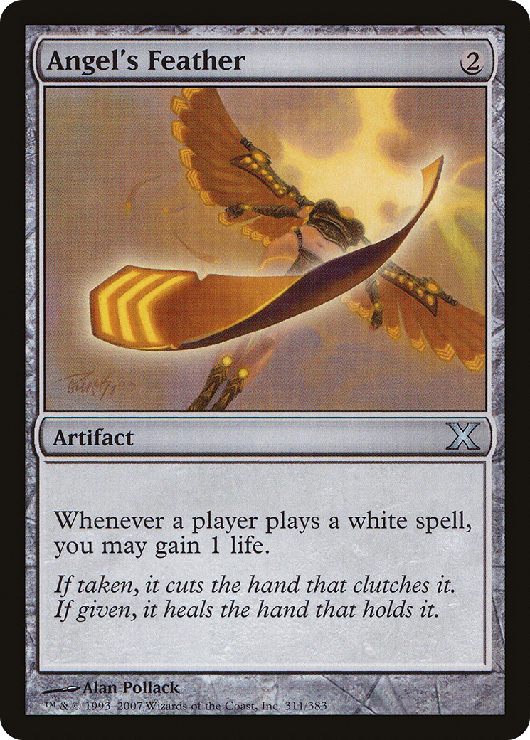 Angel's Feather (10E-311) - Tenth Edition Foil