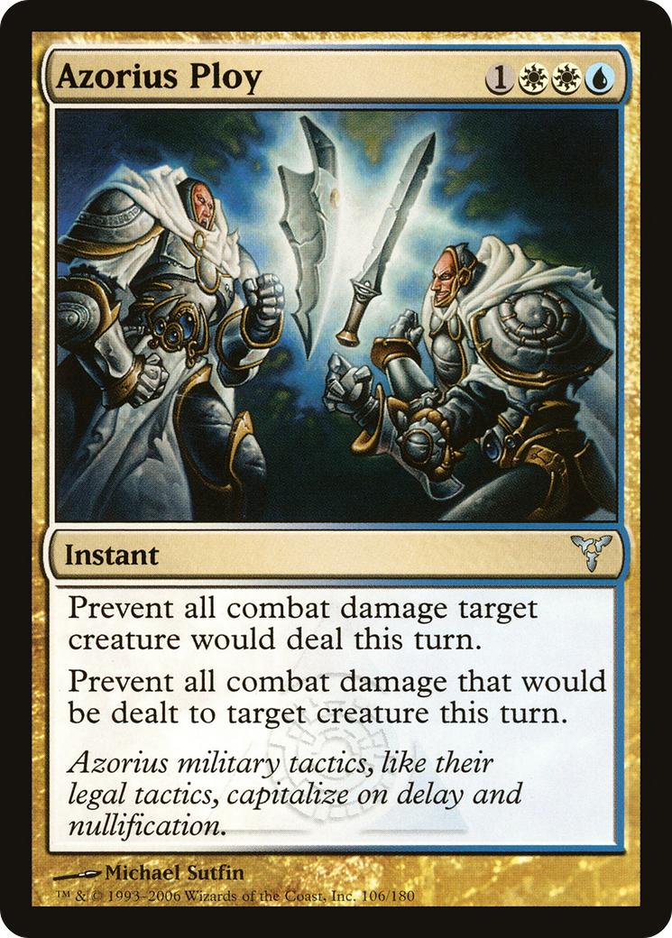 Azorius Ploy (DIS-106) - Dissension Foil